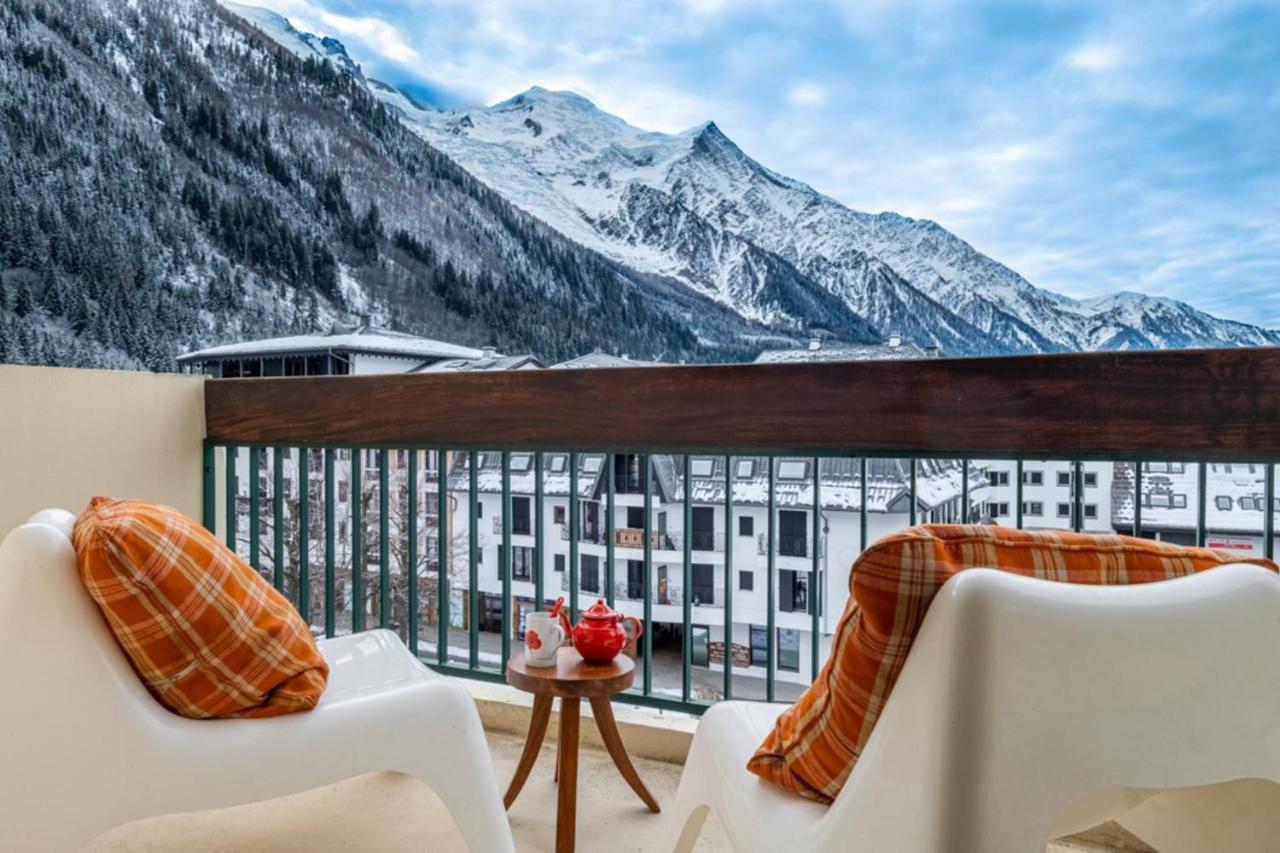Apartment With Balcony And Mountain View Chamonix Extérieur photo